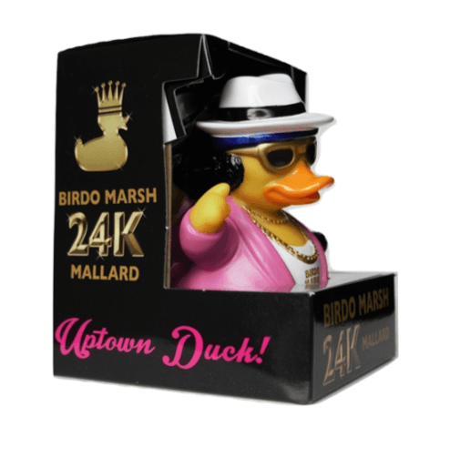 Canard "Birdo Marsh - 24K Mallard" Celebriducks | Marque américaine de canards de bain