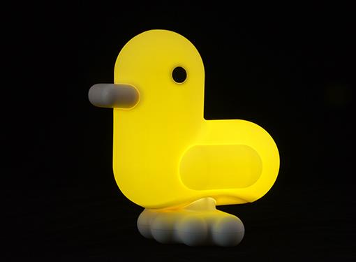 Veilleuse Canard Jaune Pastel