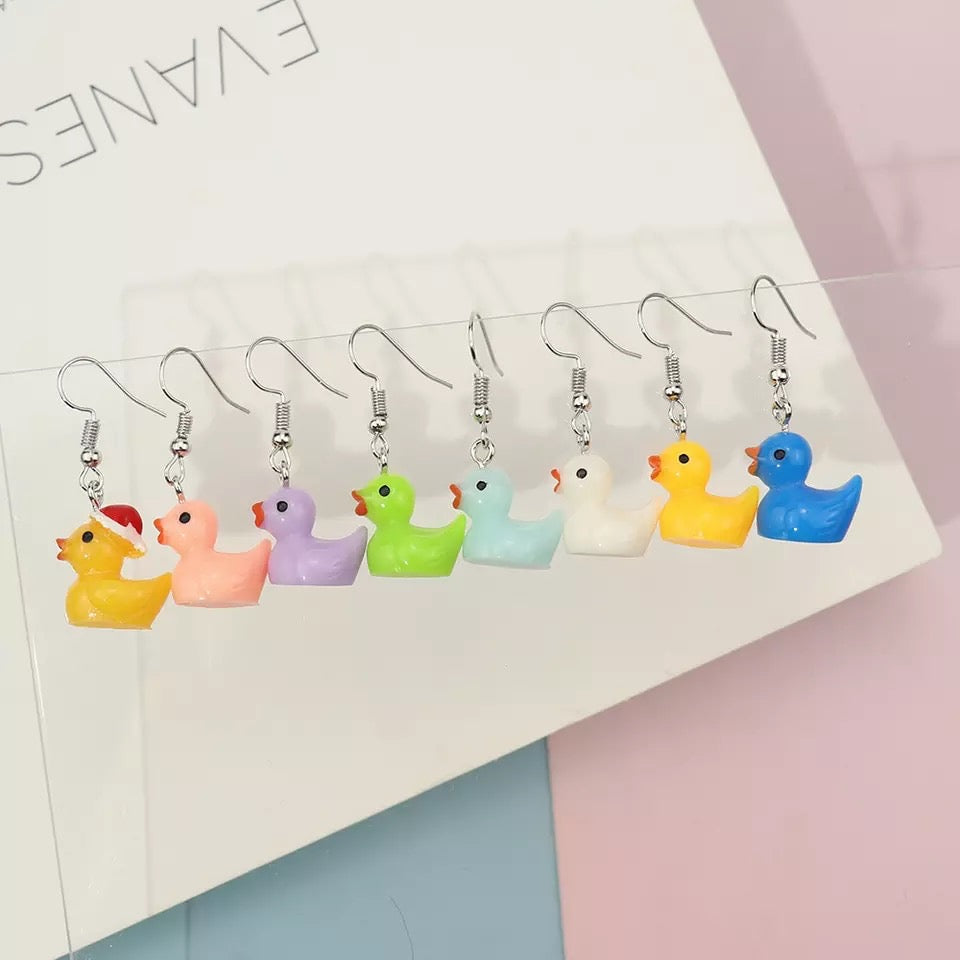 Boucles d'Oreilles Canard