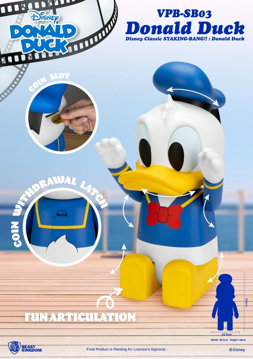 Tirelire Donald Duck - PRECOMMANDE*